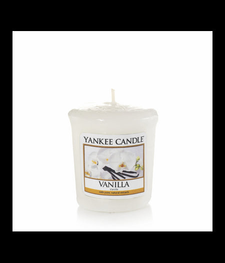 YANKEE CANDLE CANDELA PROFUMATA VOTIVE VANILLA - Tre Pi Profumerie