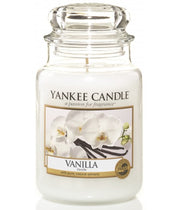 YANKEE CANDLE CANDELA PROFUMATA LARGE VANILLA - Tre Pi Profumerie