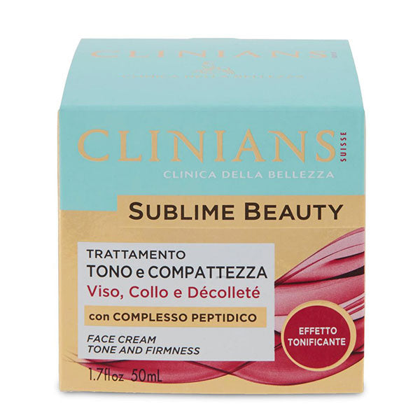 CLINIANS SUBLIME BEAUTYTRATTAMENTO TONO E COMPATTEZZA 50 ML - Tre Pi Profumerie