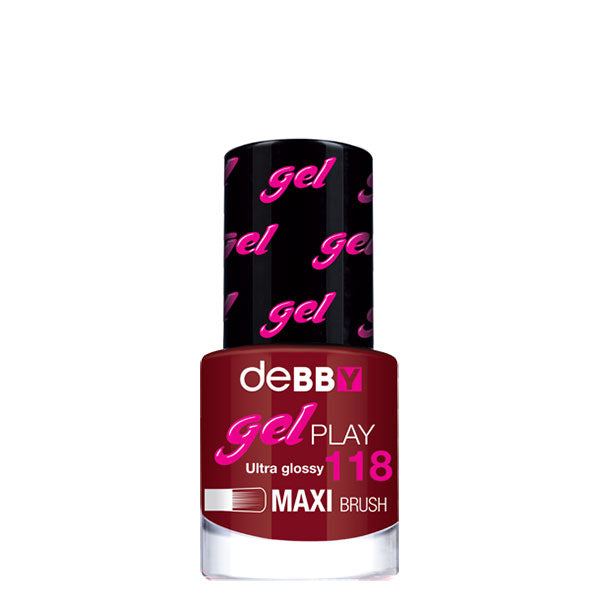 DEBBY SMALTO GEL PLAY MAXI BRUSH 118 - Tre Pi Profumerie