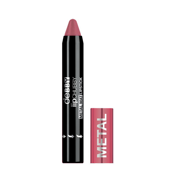 DEBBY LIPCHUBBY METAL MAT LIPSTICK 21 MAUVE - Tre Pi Profumerie