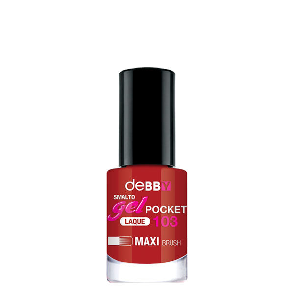 DEBBY SMALTO GEL POCKET LAQUE 103 MAXI BRUSH 4,5 ML - Tre Pi Profumerie