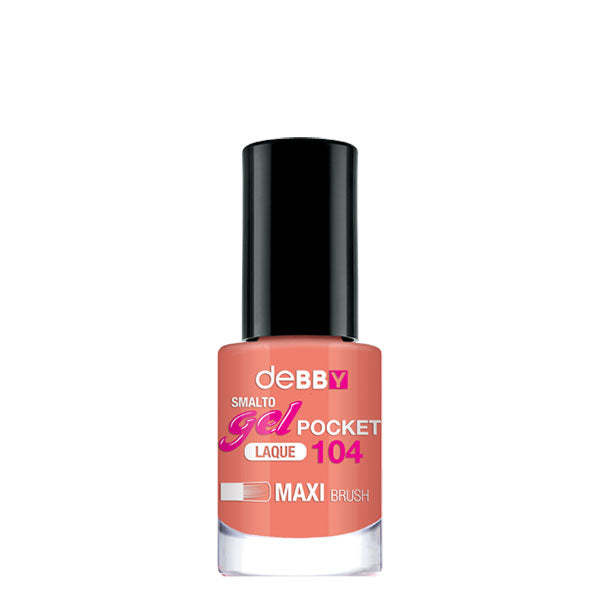 DEBBY SMALTO GEL POCKET LAQUE 104 MAXI BRUSH 4,5 ML - Tre Pi Profumerie