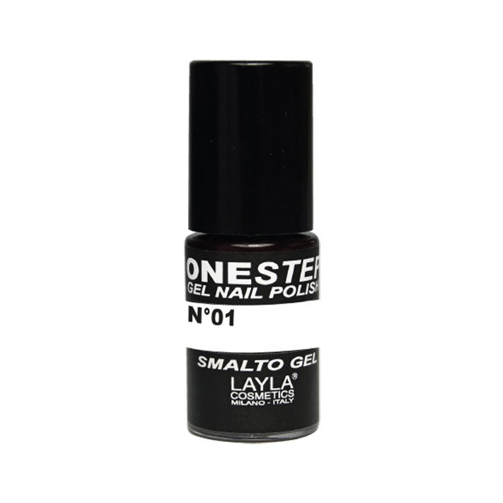 LAYLA ONE STEP GEL NAILPOLISH 100% WHITE 01 - Tre Pi Profumerie