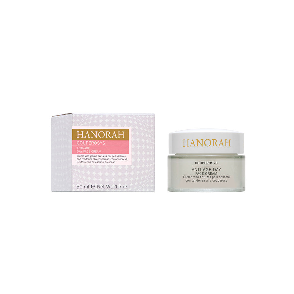 HANORAH COUPEROSYS ANTI-AGE DAY CREAM 50 ML - Tre Pi Profumerie