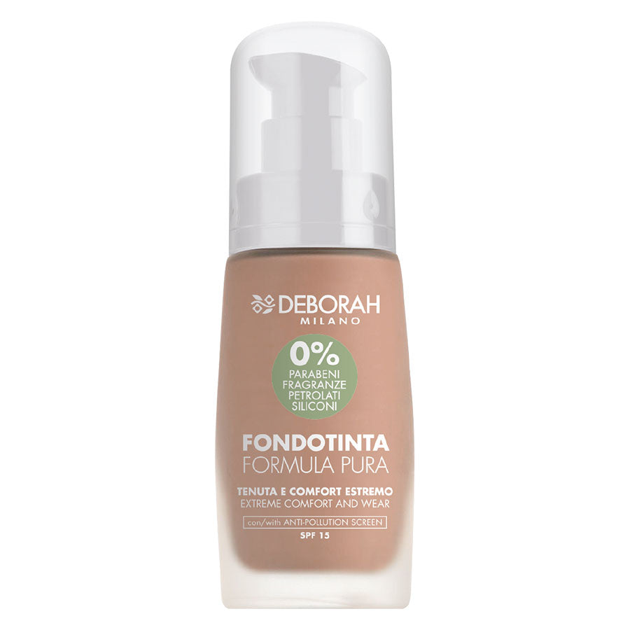 DEBORAH FONDOTINTA FORMULA PURA 04 AMBER - Tre Pi Profumerie