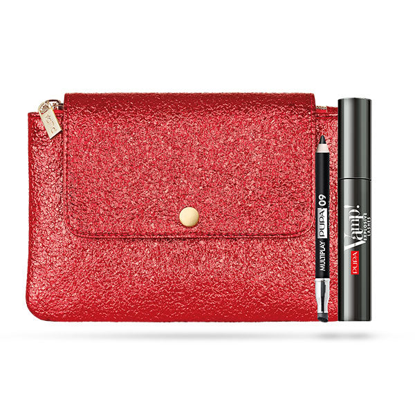 PUPA COFANETTO VAMP MASCARA EXPLOSIVE LASHES + MULTIPLAY + BAG - Tre Pi Profumerie