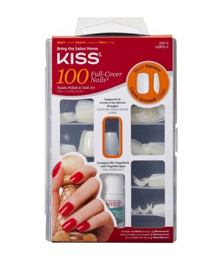 KISS BOX UNGHIE FULL COVER 100 PS14C - Tre Pi Profumerie