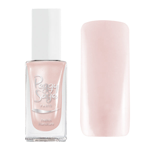 PEGGY SAGE SMALTO FRENCH MANICURE NUDE ROSE 145 -11ML - Tre Pi Profumerie