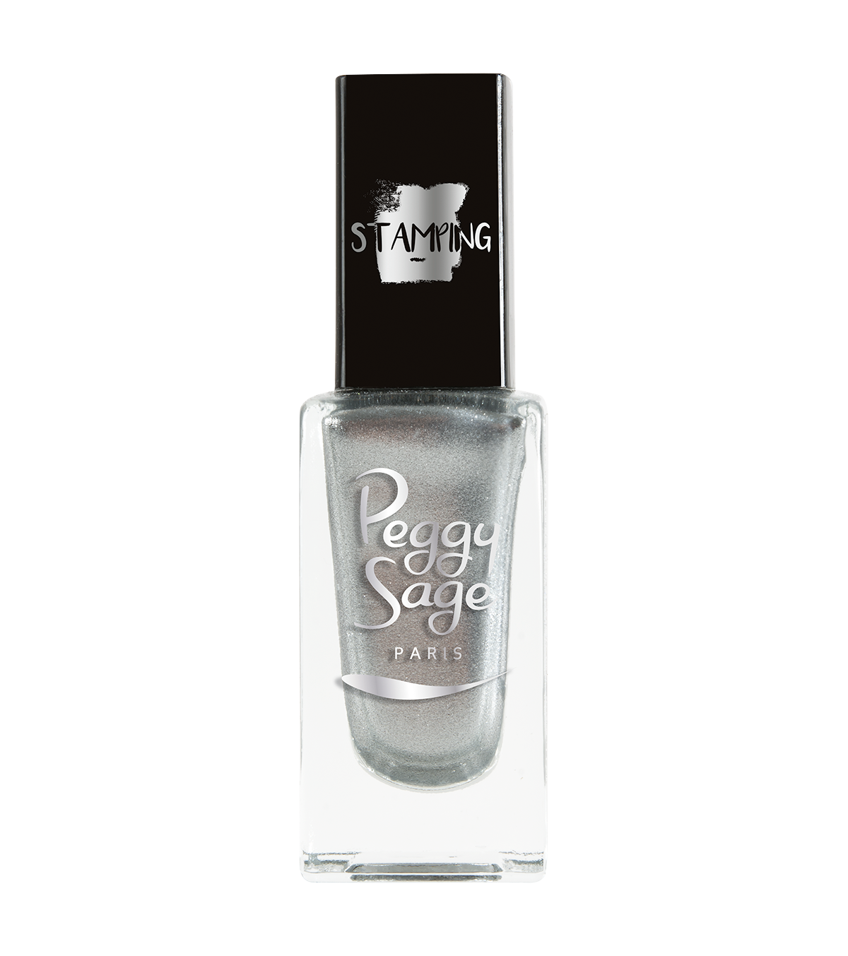 PEGGY SAGE SMALTO PER UNGHIE STAMPING SILVER 963 -11ML - Tre Pi Profumerie