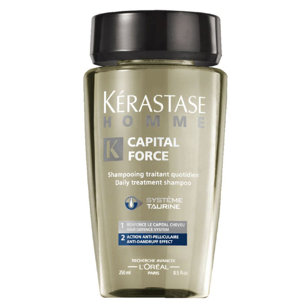 KERASTASE HOMME CAPITALFORCE ANTI-PELLICULAIRE 250 ML - Tre Pi Profumerie