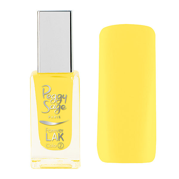 PEGGY SAGE SMALTO PER UNGHIE FOREVER LAK BANANA SAMBA 8001 -11M - Tre Pi Profumerie