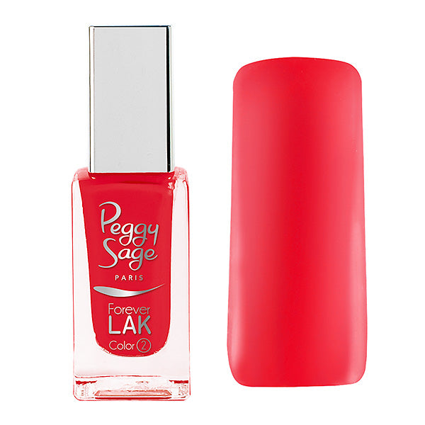 PEGGY SAGE SMALTO PER UNGHIE FOREVER LAK CORAL APPEAL 8005 -11M - Tre Pi Profumerie