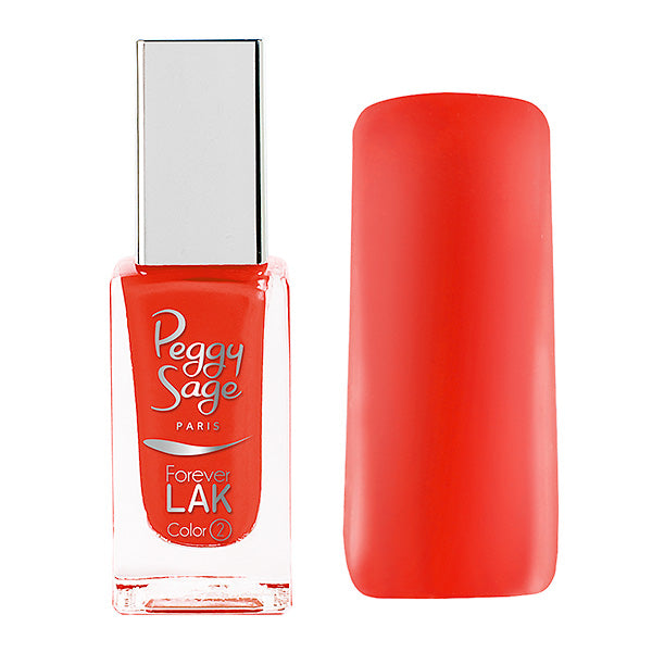 PEGGY SAGE SMALTO PER UNGHIE FOREVER LAK POPPY RUSH 8012 -11ML - Tre Pi Profumerie