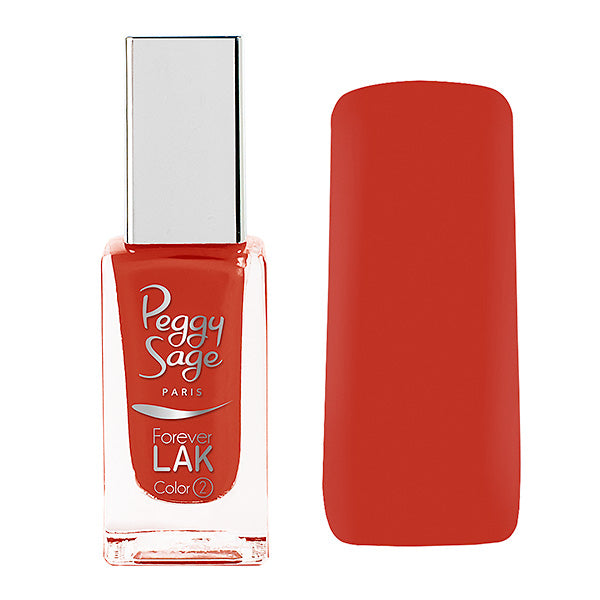 PEGGY SAGE SMALTO PER UNGHIE FOREVER LAK CRAZY CHERRY 8014 -11M - Tre Pi Profumerie