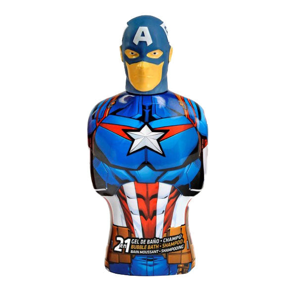FRANCO ZARRI CAPITAN AMERICA 3D BAGNOSCHIUMA 2IN 1 350 ML - Tre Pi Profumerie
