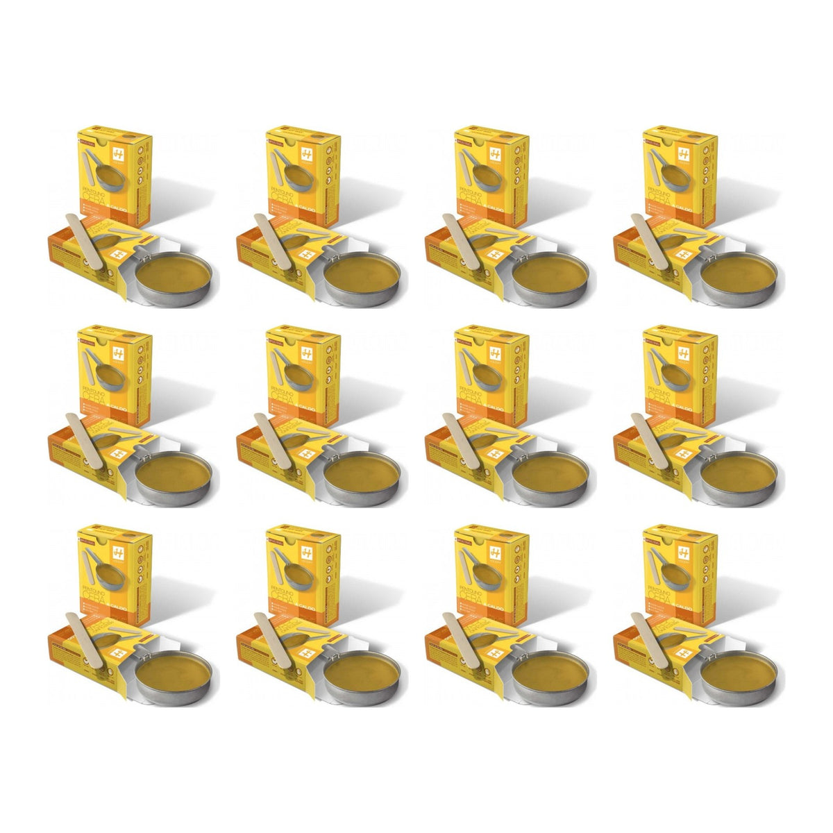 HOLIDAY PENTOLINO CERA A CALDO GIALLA - CONF. 12 PZ