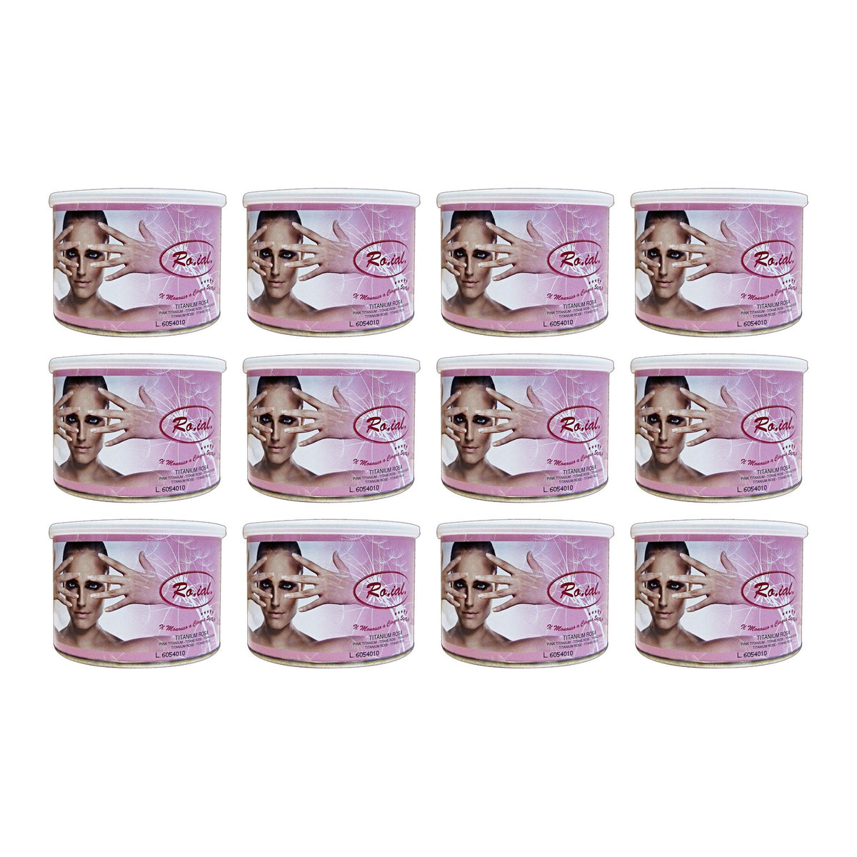 RO.IAL. CERETTA VASO TITANIO ROSA 400 ML - CONF. 12 PZ