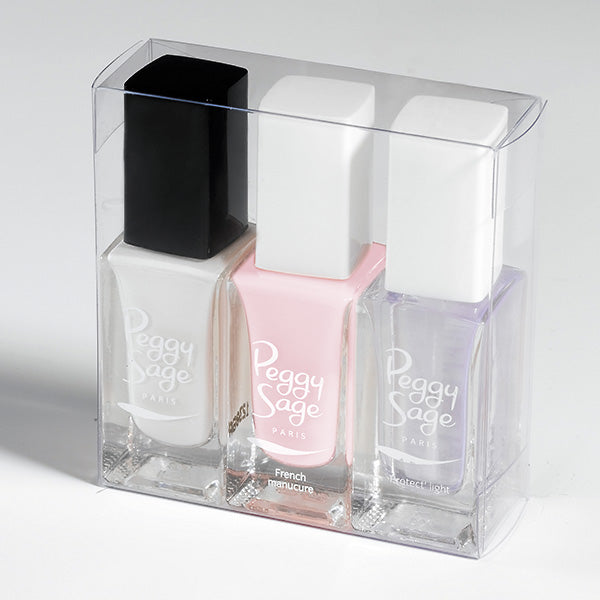 PEGGY SAGE KIT FRENCH MANICURE EAU DE ROSE - Tre Pi Profumerie