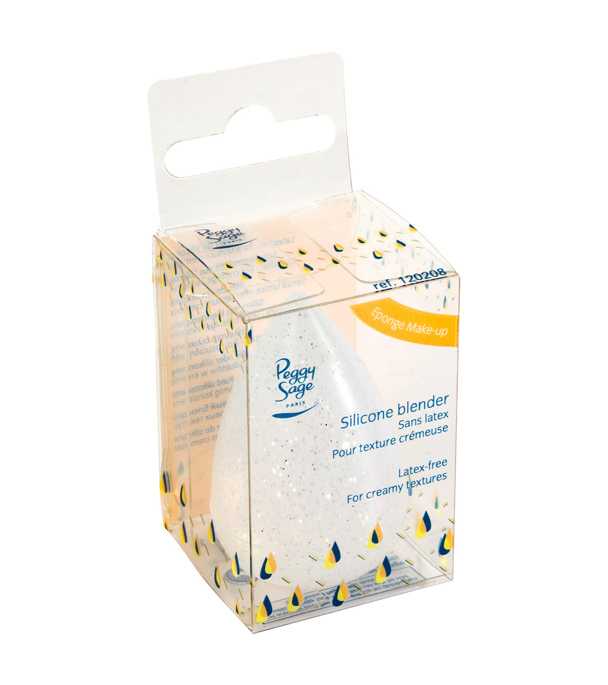 PEGGY SAGE SPUGNA TRUCCO IN SILICONE SENZA LATTICE - BLENDER - Tre Pi Profumerie