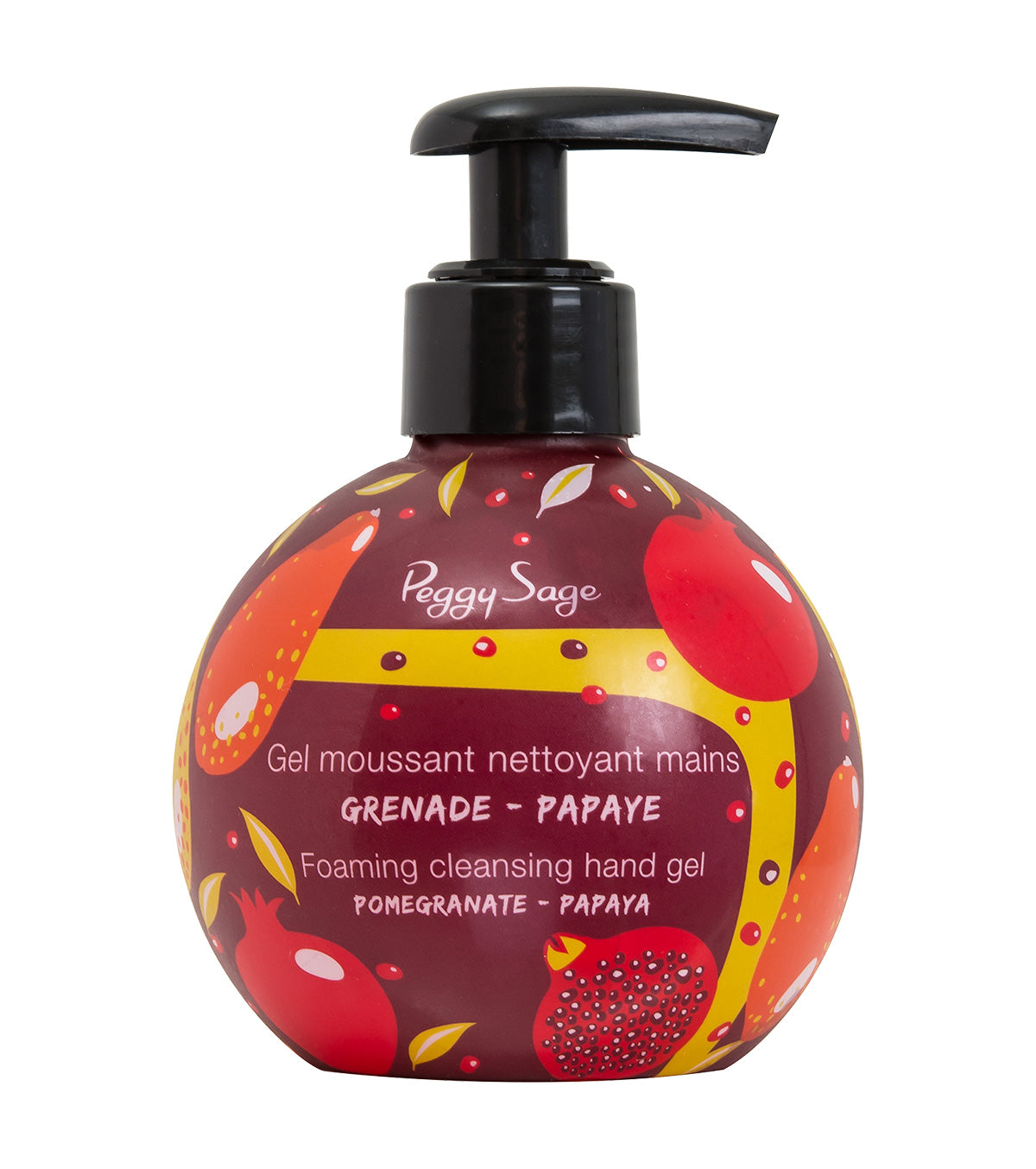 PEGGY SAGE GEL SCHIUMADETERGENTE MELOGRANO / PAPAIA 250ML - Tre Pi Profumerie