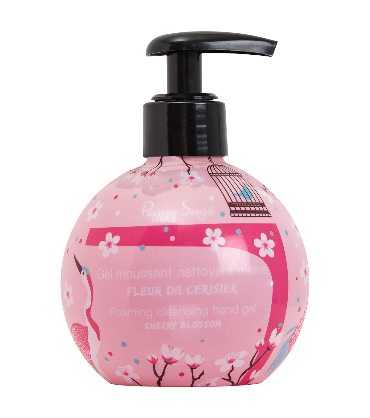 PEGGY SAGE GEL SCHIUMADETERGENTE FIORE DI CILIEGIO 250ML - Tre Pi Profumerie