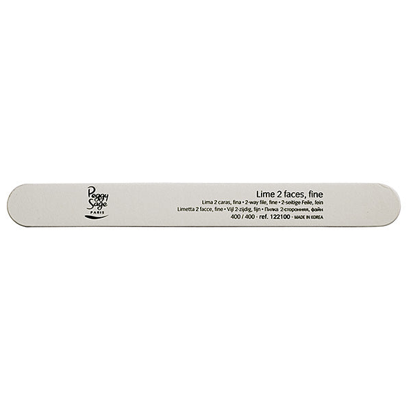 PEGGY SAGE LIMETTA PERUNGHIE 2 FACCE 400/400, BIANCO - Tre Pi Profumerie