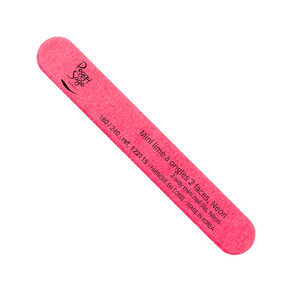 PEGGY SAGE MINI LIMETTA PER UNGHIE NEON PINK - Tre Pi Profumerie