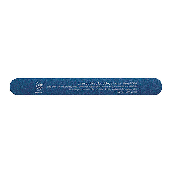PEGGY SAGE LIMETTA PERUNGHIE SPESSA 2 FACCE 240/240, BLU - Tre Pi Profumerie
