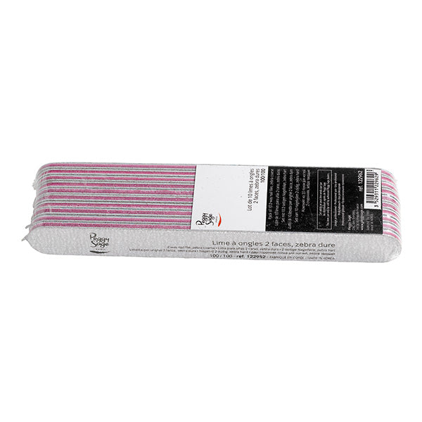 PEGGY SAGE LOTTO DI 10LIMETTE 2 FACCE 100/100, ZEBRA - Tre Pi Profumerie