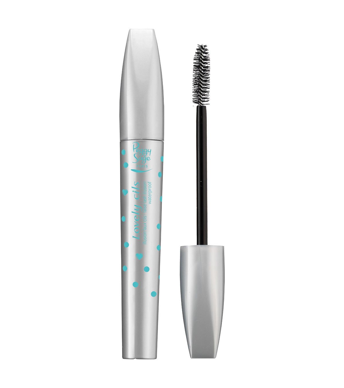 PEGGY SAGE MASCARA LOVELY CILS WATERPROOF NOIR 9ML 130651 - Tre Pi Profumerie