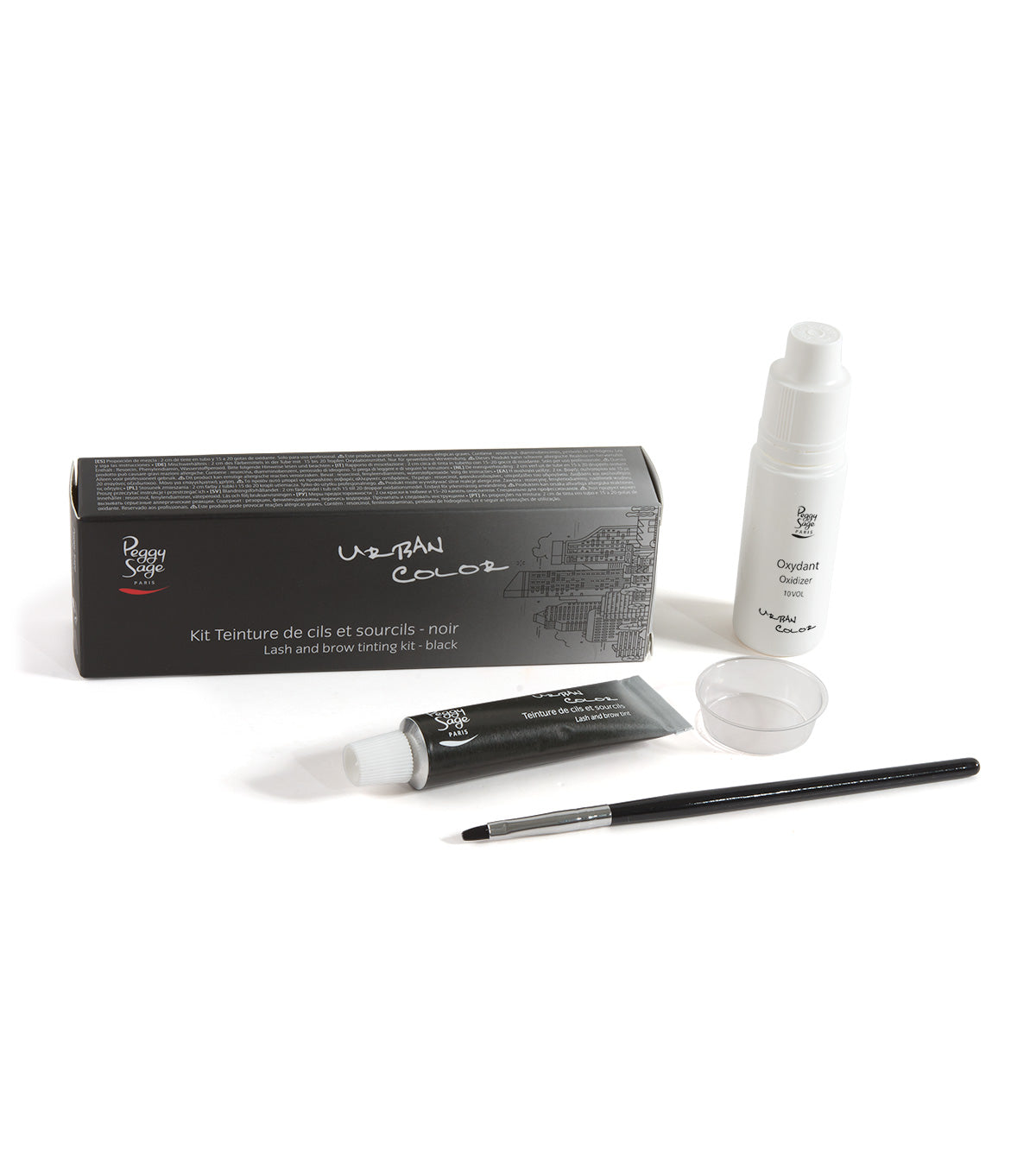 PEGGY SAGE KIT TINTA PER LE CIGLIA E LE SOPRACCIGLIA NOIR - Tre Pi Profumerie