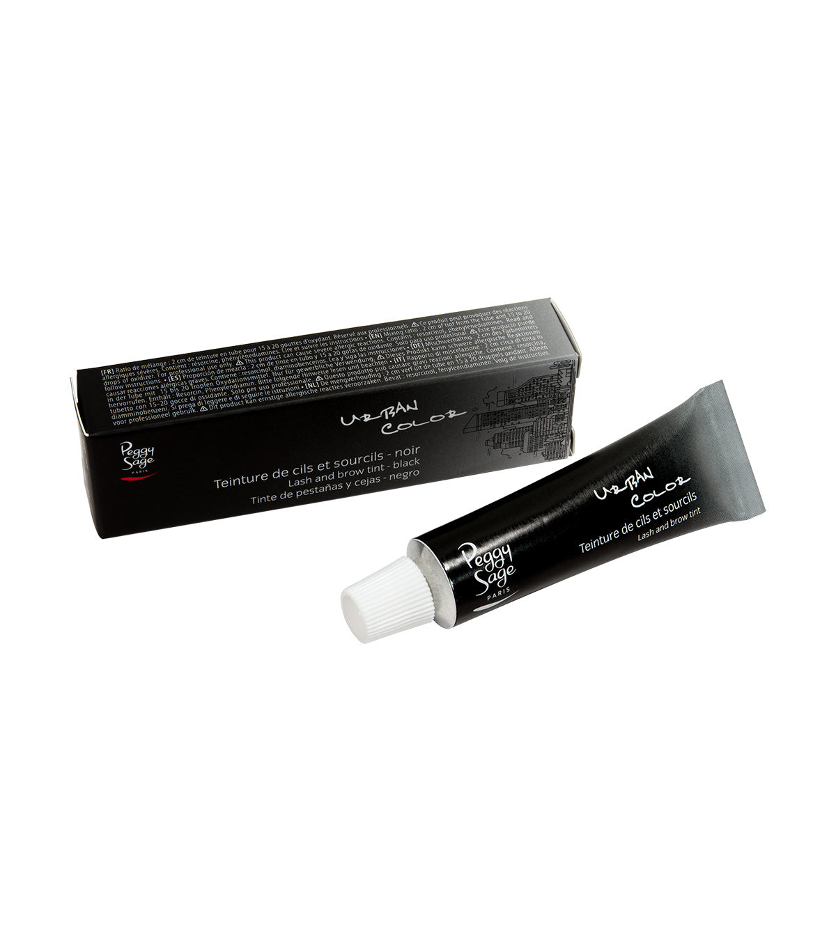 PEGGY SAGE TINTA PER LE CIGLIA E LE SOPRACCIGLIA NERO 15ML - Tre Pi Profumerie