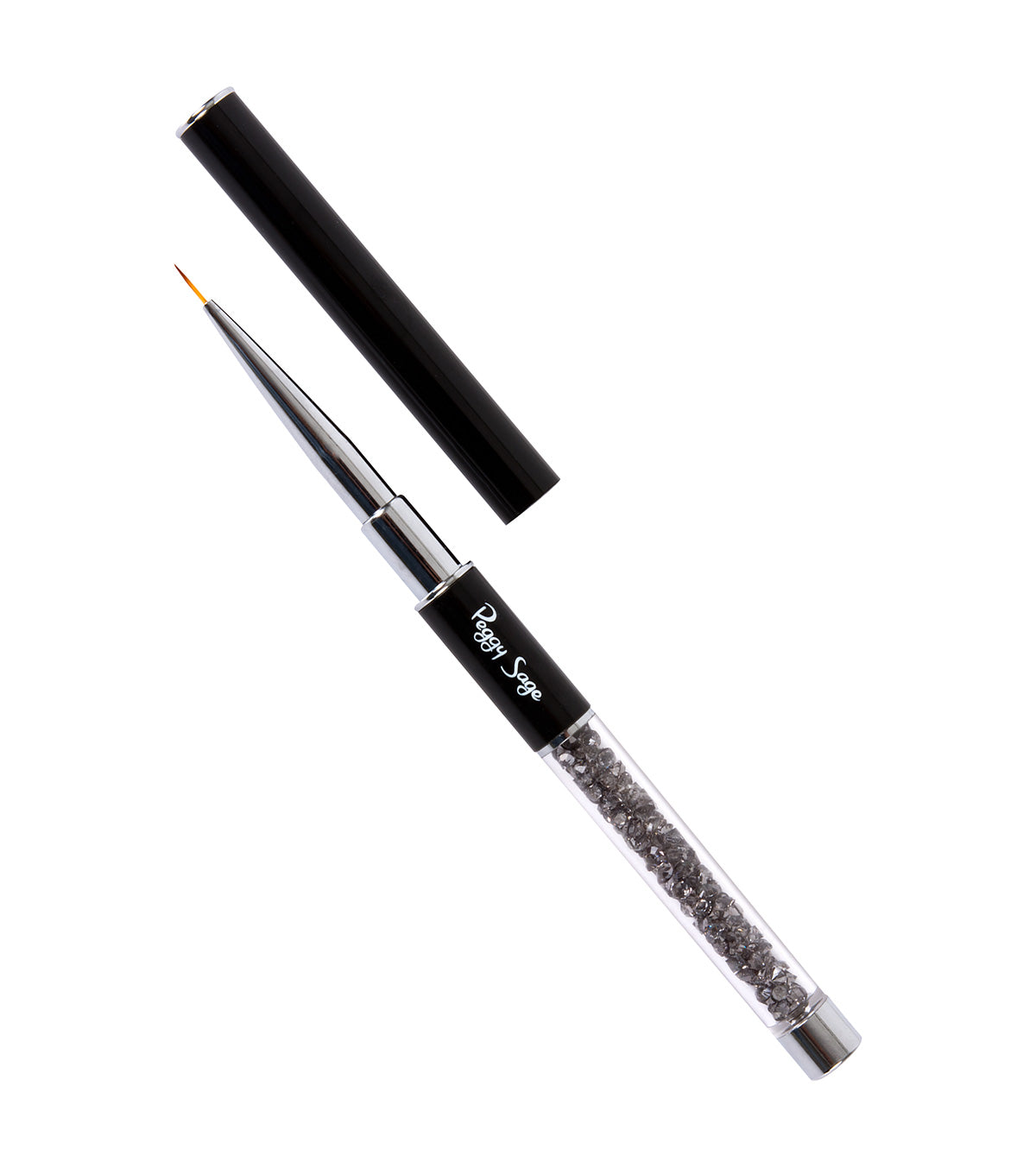 PEGGY SAGE PENNELLO NAIL ART CRYSTAL ULTRA FINE CORTO - Tre Pi Profumerie