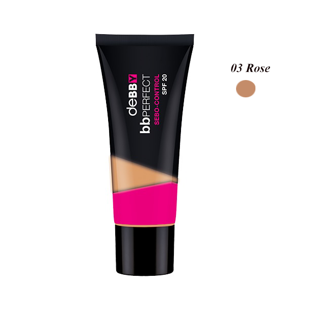 DEBBY BB PERFECT BB CREAM SEBO-CONTROL ROSE 03 - Tre Pi Profumerie