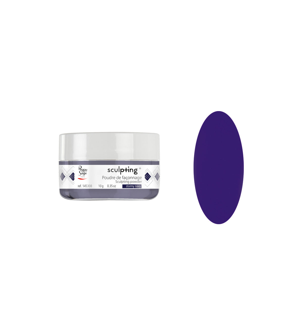 PEGGY SAGE POLVERE DI MODELLATURA STORMY NAVY -10G - Tre Pi Profumerie