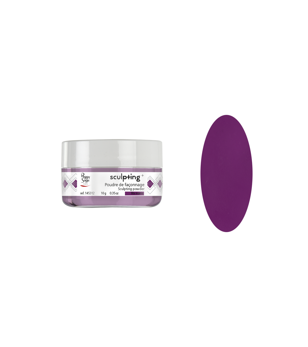 PEGGY SAGE POLVERE DI MODELLATURA LILA MANIA -10G - Tre Pi Profumerie