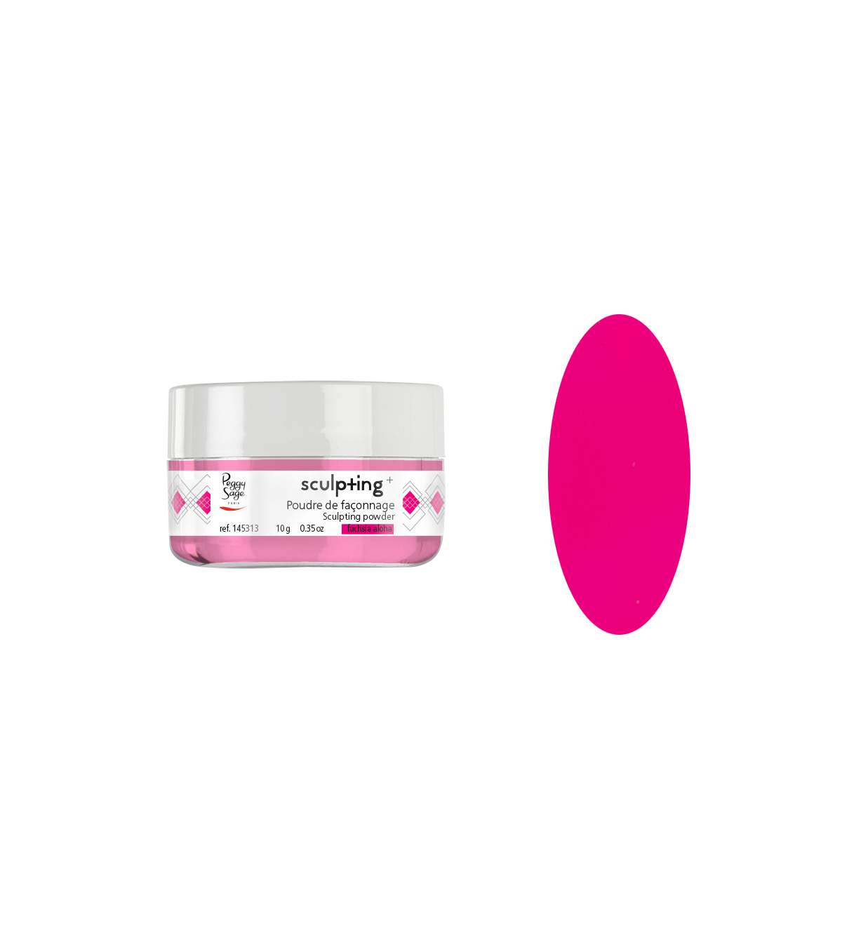 PEGGY SAGE POLVERE DI MODELLATURA FUCHSIA ALOHA -10G - Tre Pi Profumerie