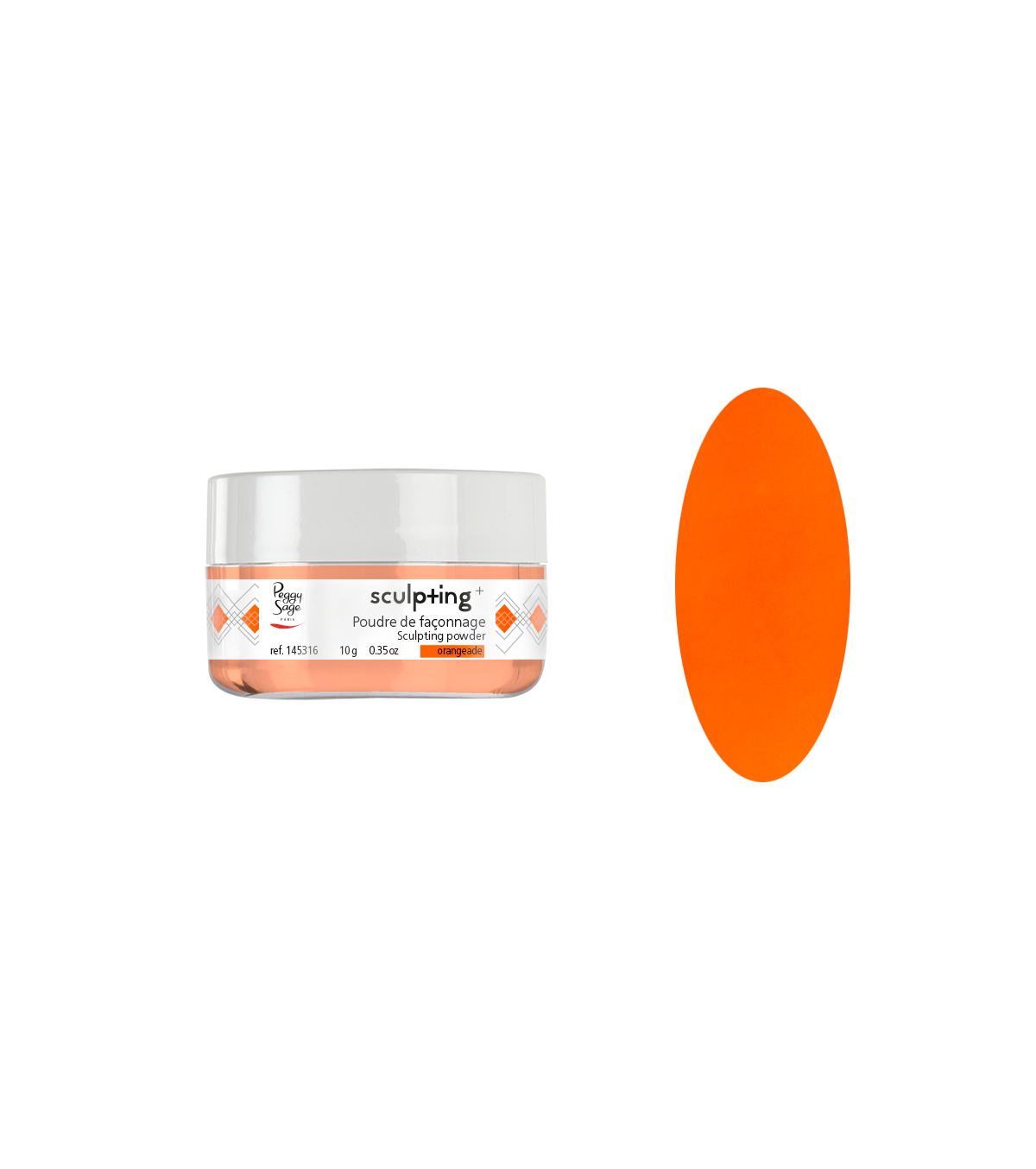 PEGGY SAGE POLVERE DI MODELLATURA ORANGEADE -10G - Tre Pi Profumerie
