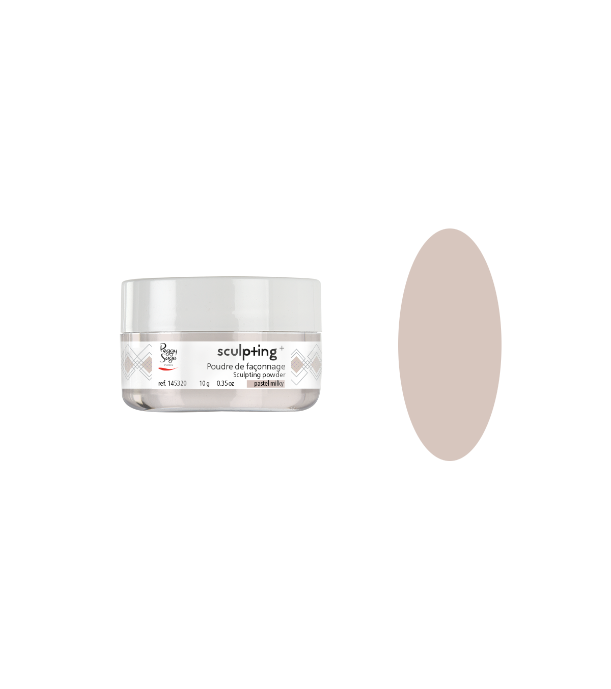 PEGGY SAGE POLVERE DI MODELLATURA PASTEL MILKY -10G - Tre Pi Profumerie