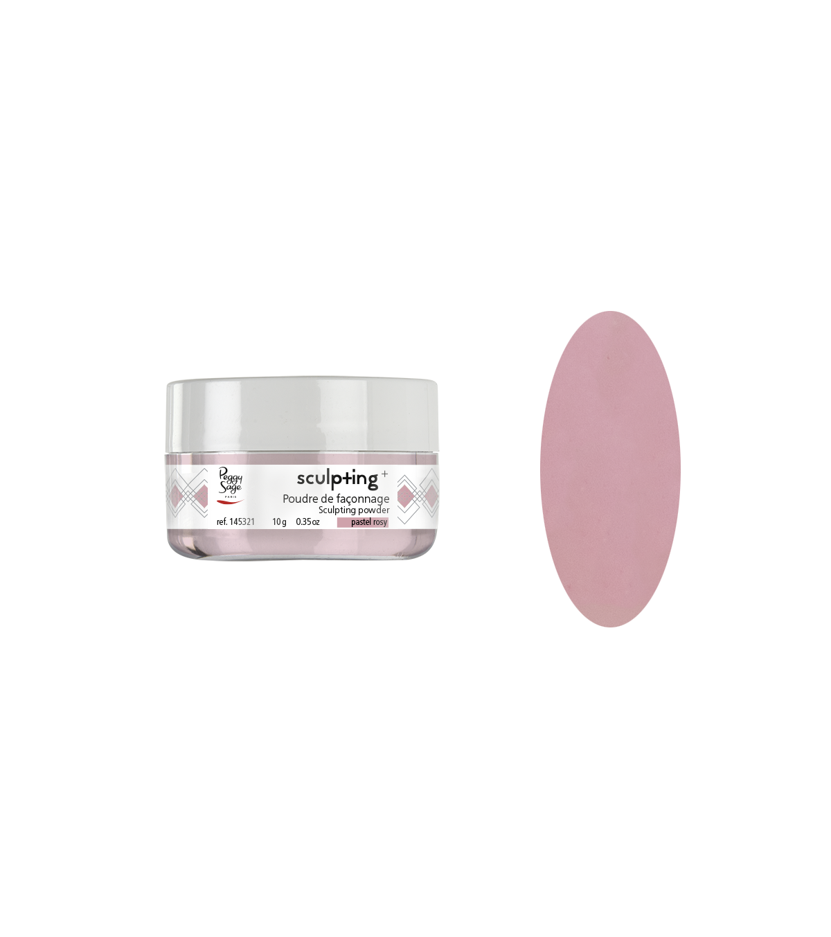 PEGGY SAGE POLVERE DI MODELLATURA PASTEL ROSY -10G - Tre Pi Profumerie