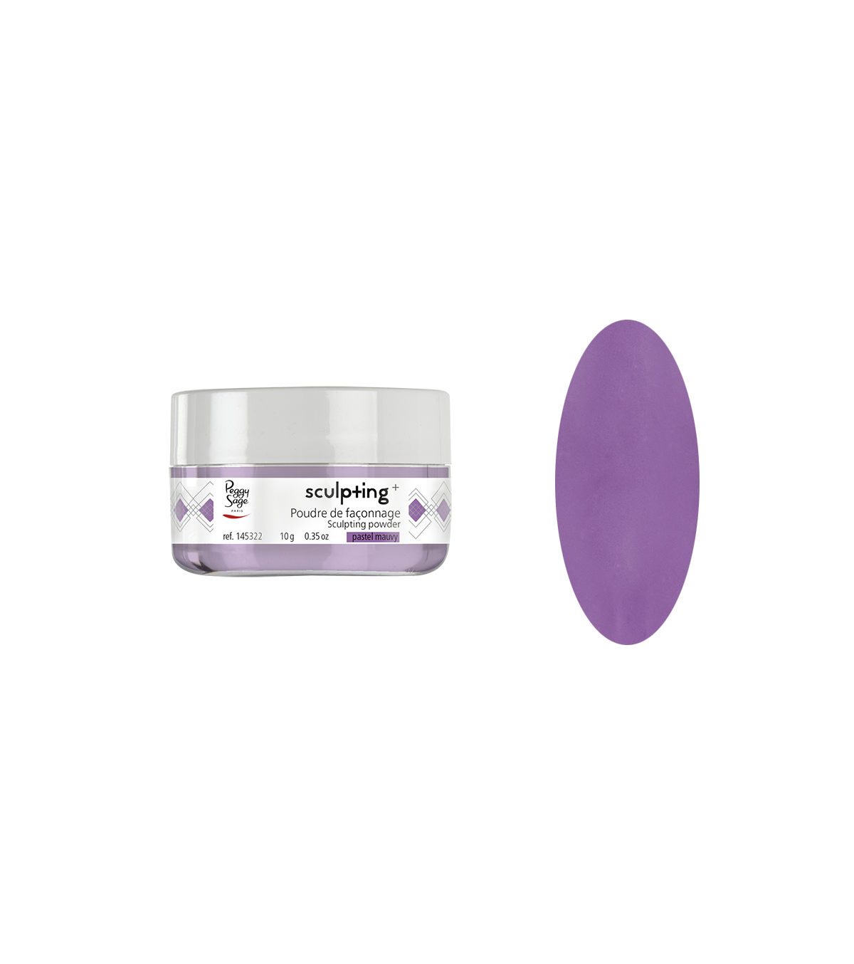 PEGGY SAGE POLVERE DI MODELLATURA PASTEL MAUVY -10G - Tre Pi Profumerie