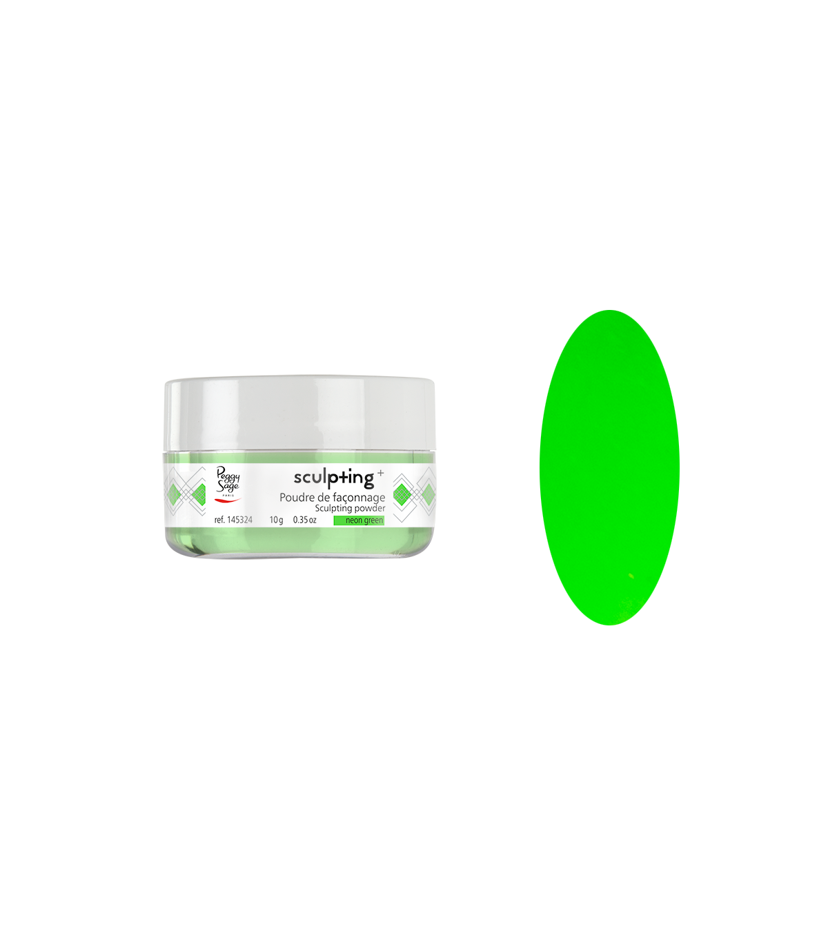 PEGGY SAGE POLVERE DI MODELLATURA NEON GREEN -10G - Tre Pi Profumerie