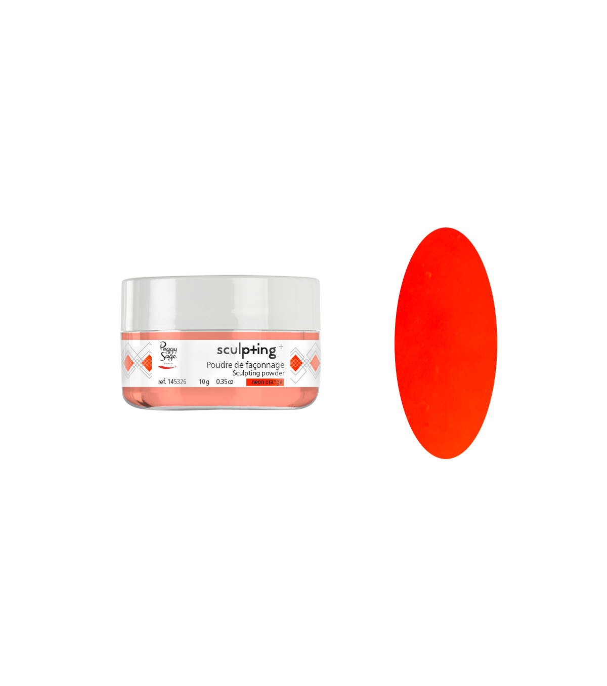 PEGGY SAGE POLVERE DI MODELLATURA NEON ORANGE -10G - Tre Pi Profumerie