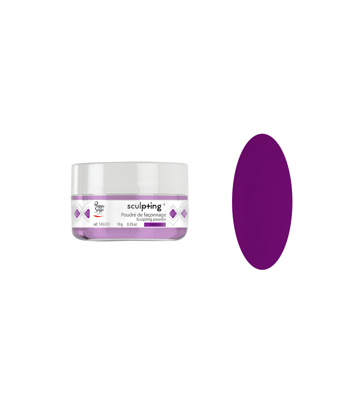 PEGGY SAGE POLVERE DI MODELLATURA NEON VIOLET -10G - Tre Pi Profumerie