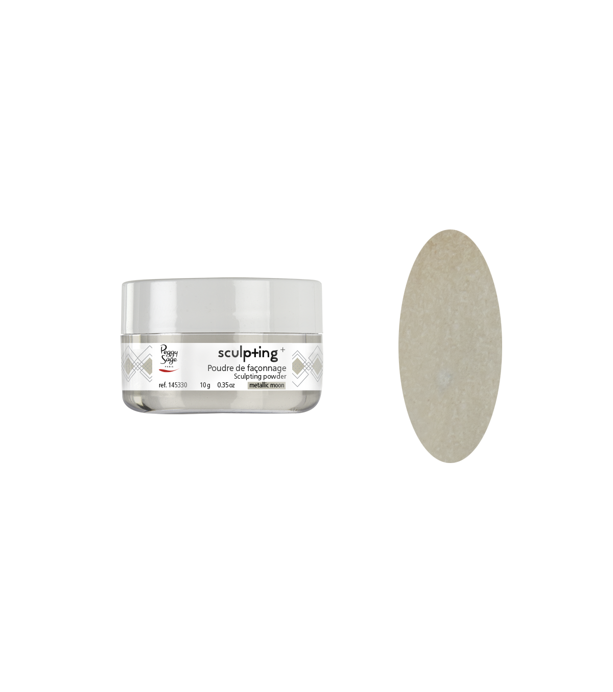 PEGGY SAGE POLVERE DI MODELLATURA METALLIC MOON -10G - Tre Pi Profumerie