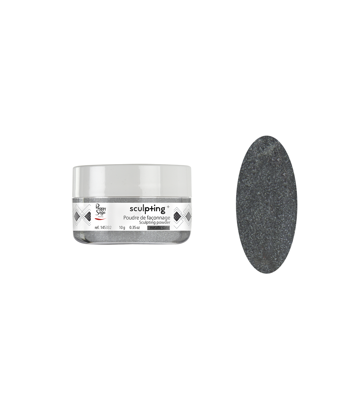 PEGGY SAGE POLVERE DI MODELLATURA METALLIC SLATE -10G - Tre Pi Profumerie