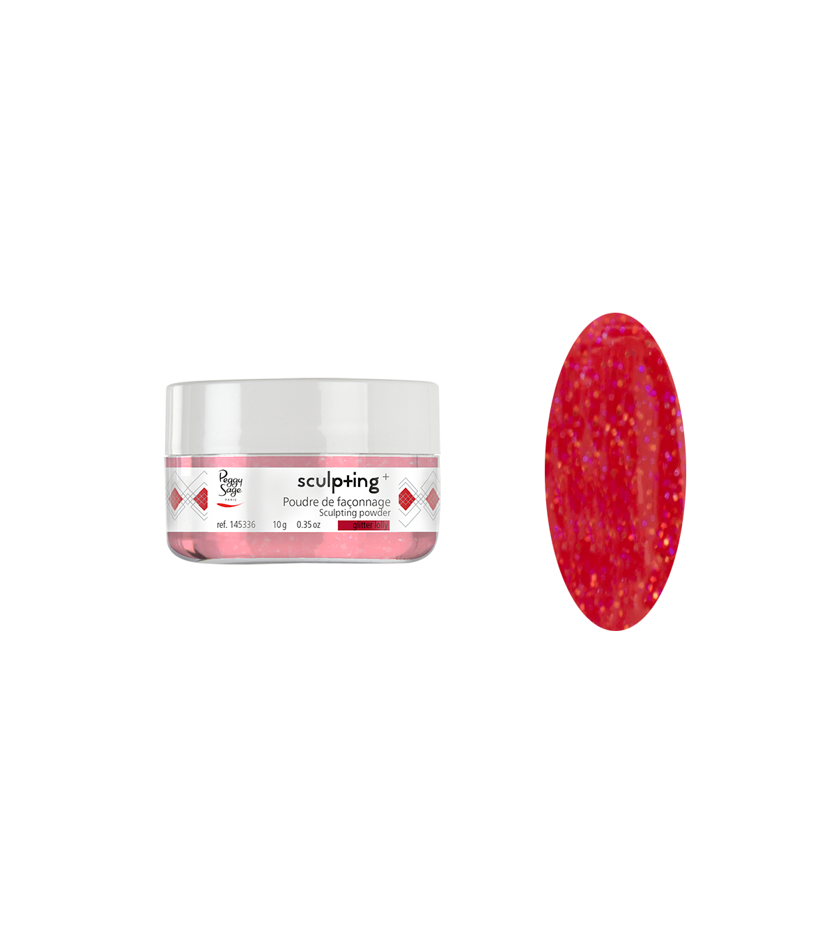 PEGGY SAGE POLVERE DI MODELLATURA GLITTER LOLLY -10G - Tre Pi Profumerie