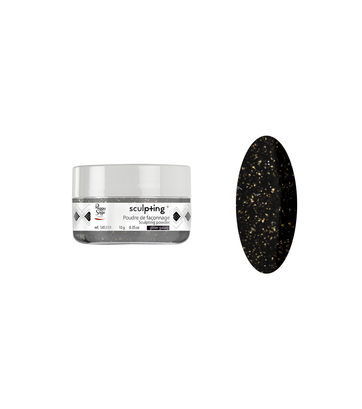 PEGGY SAGE POLVERE DI MODELLATURA GLITTER GALAXY -10G - Tre Pi Profumerie