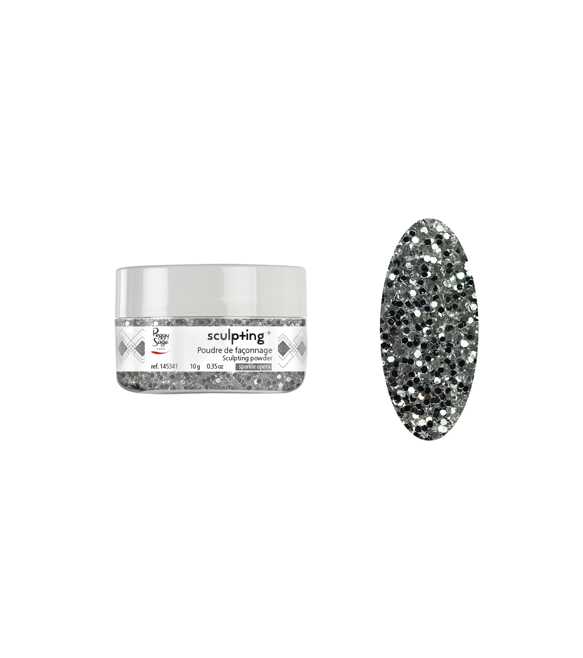 PEGGY SAGE POLVERE DI MODELLATURA SPARKLE OPERA -10G - Tre Pi Profumerie